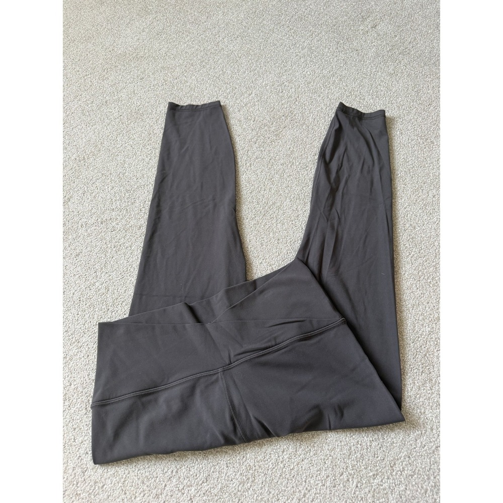 Athleta‎ Transcend Crossover 7/8 Tight Leggings Dark Grey XL High Rise 491219